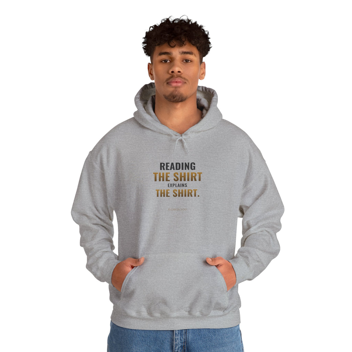 Reading The Shirt Explains The Shirt Hoodie