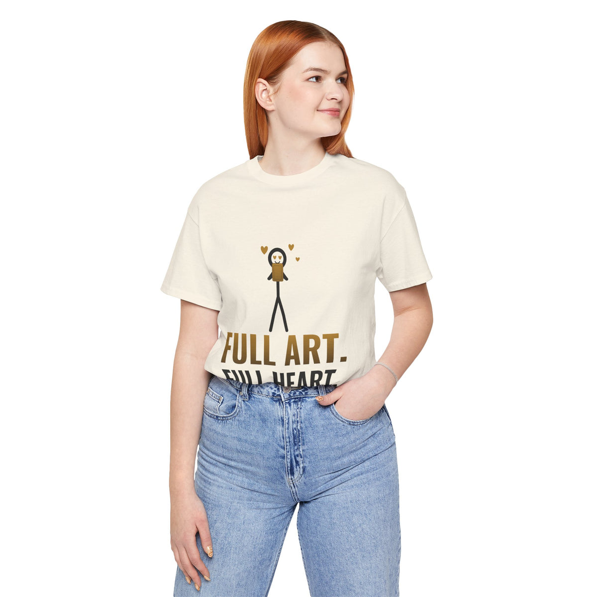 Full Art, Full Heart Illustrated Tee