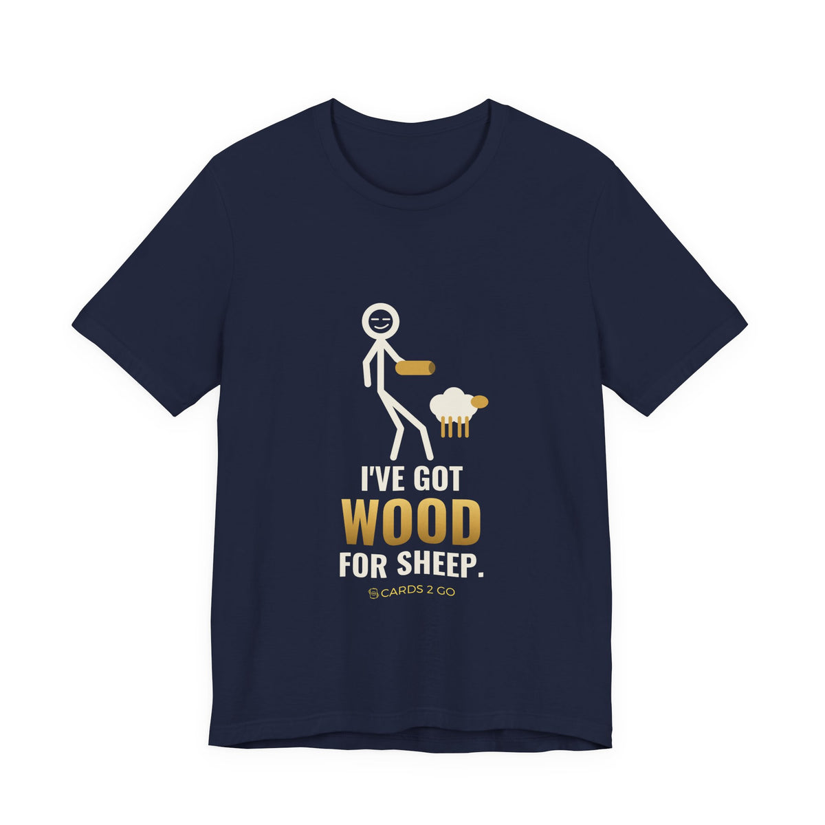 I've Got Wood For Sheep Illustrated Tee