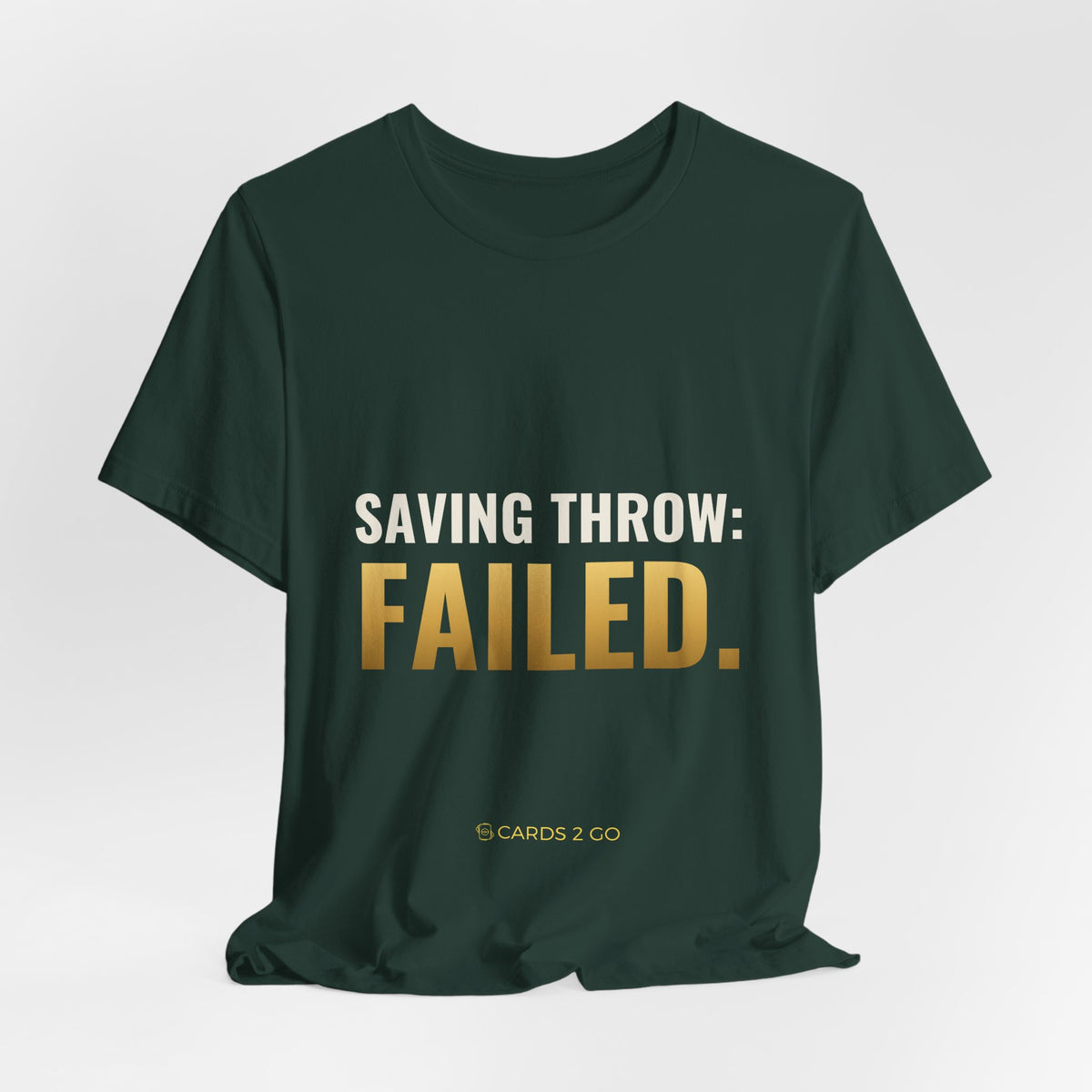 Saving Throw: Failed Tee
