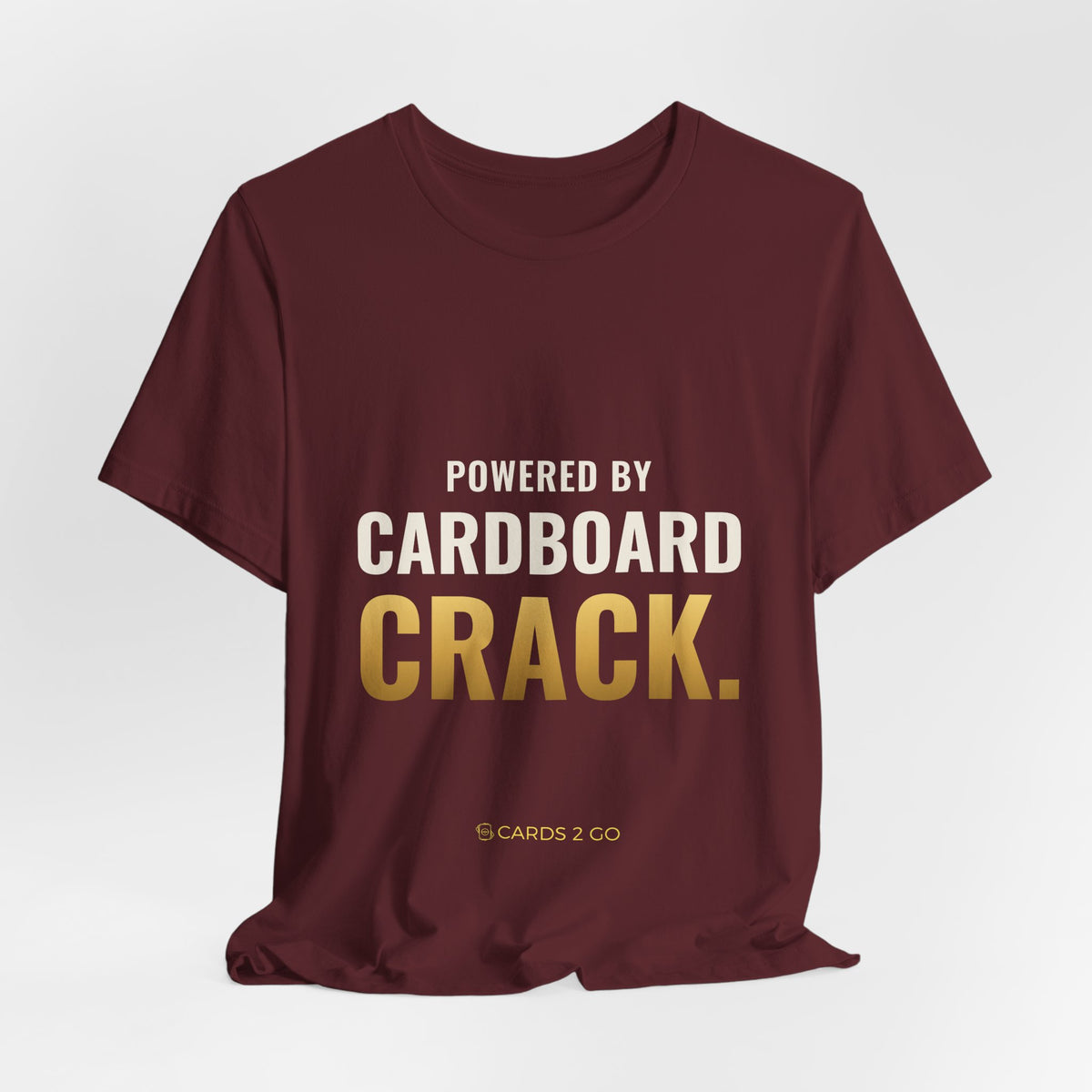 Powered By Cardboard Crack Tee