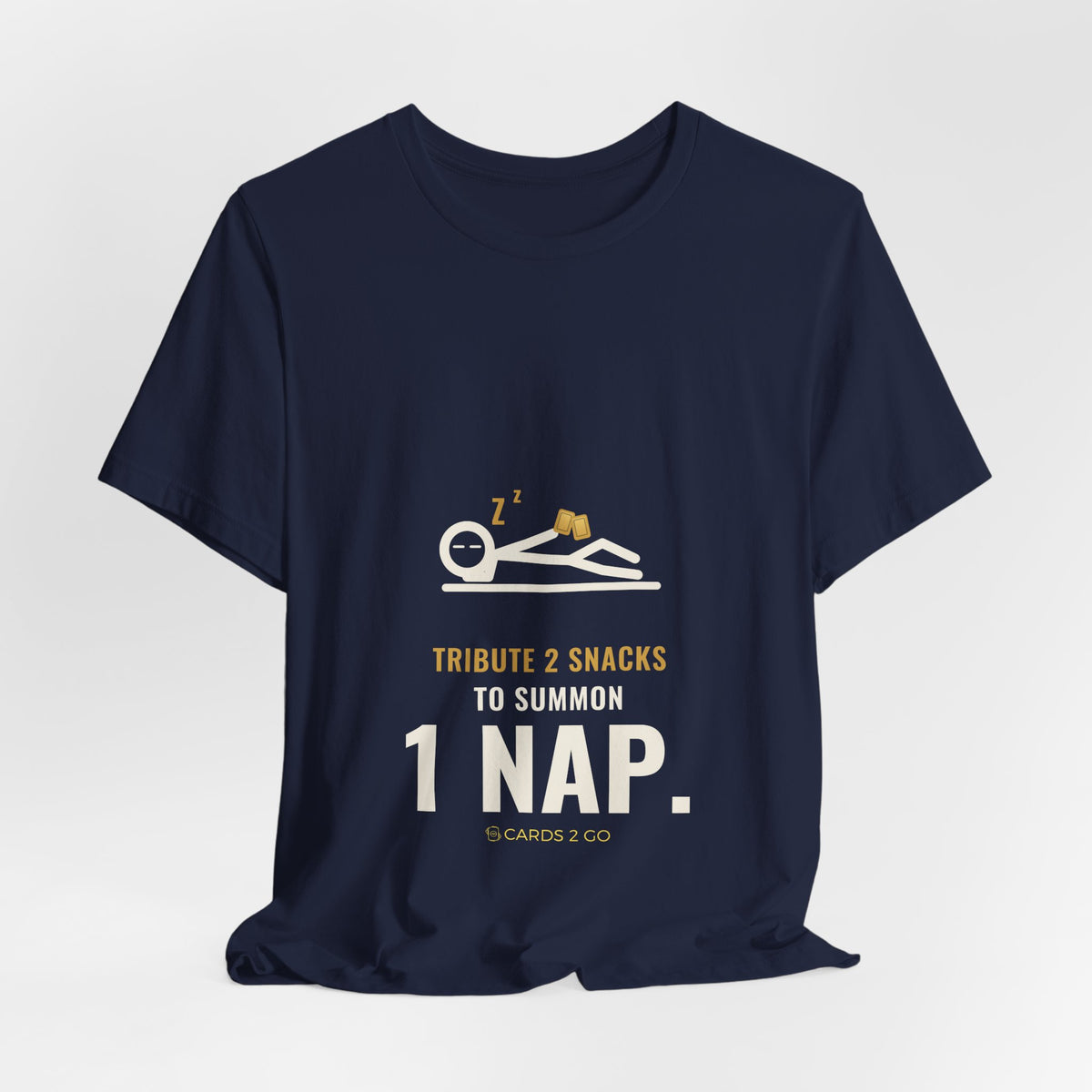 Tribute 2 Snacks To Summon 1 Nap Illustrated Tee