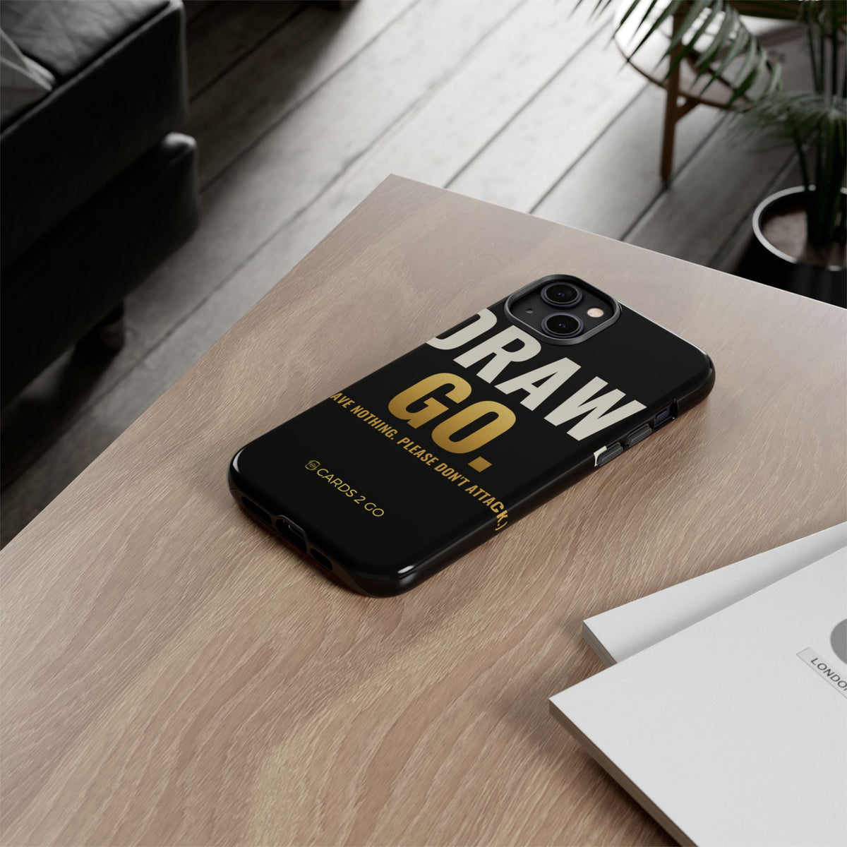 Draw. Go. iPhone Case