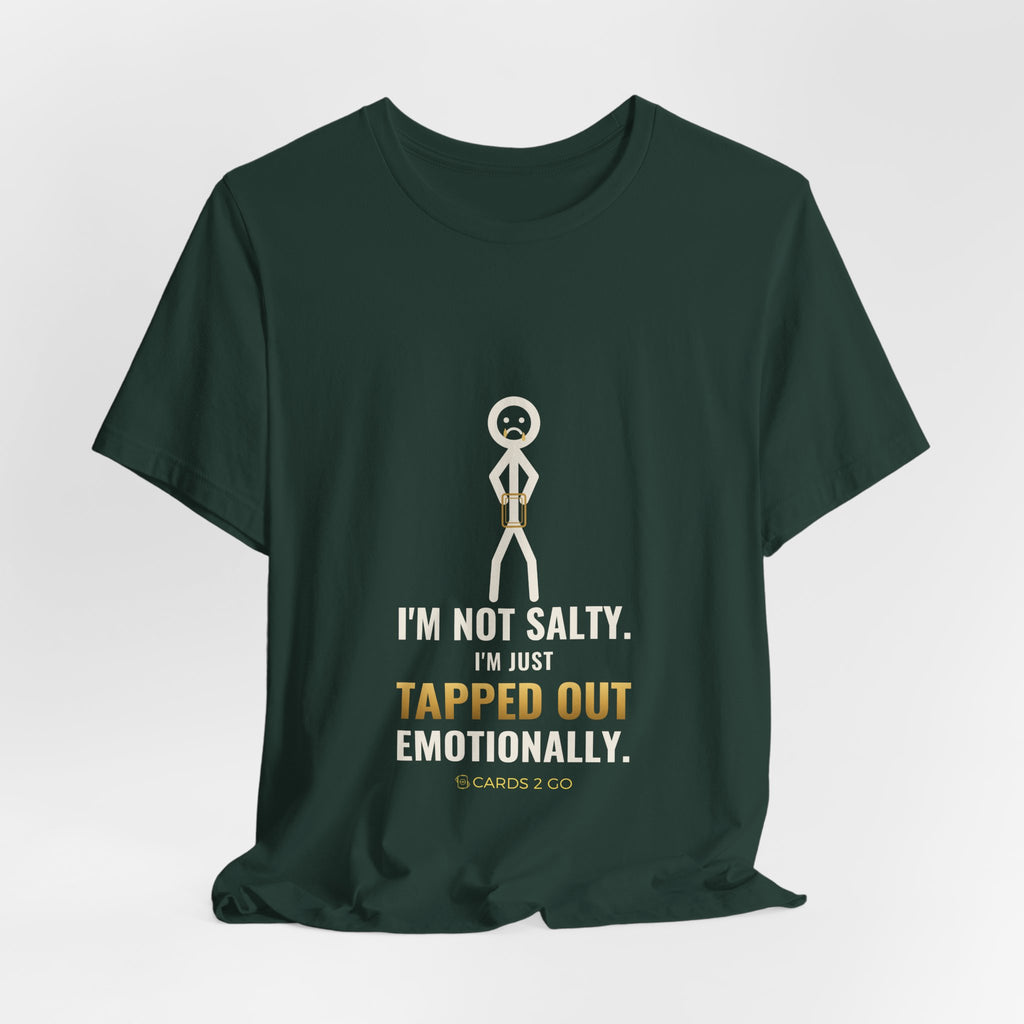 Tapped Out Emotionally Illustrated Tee