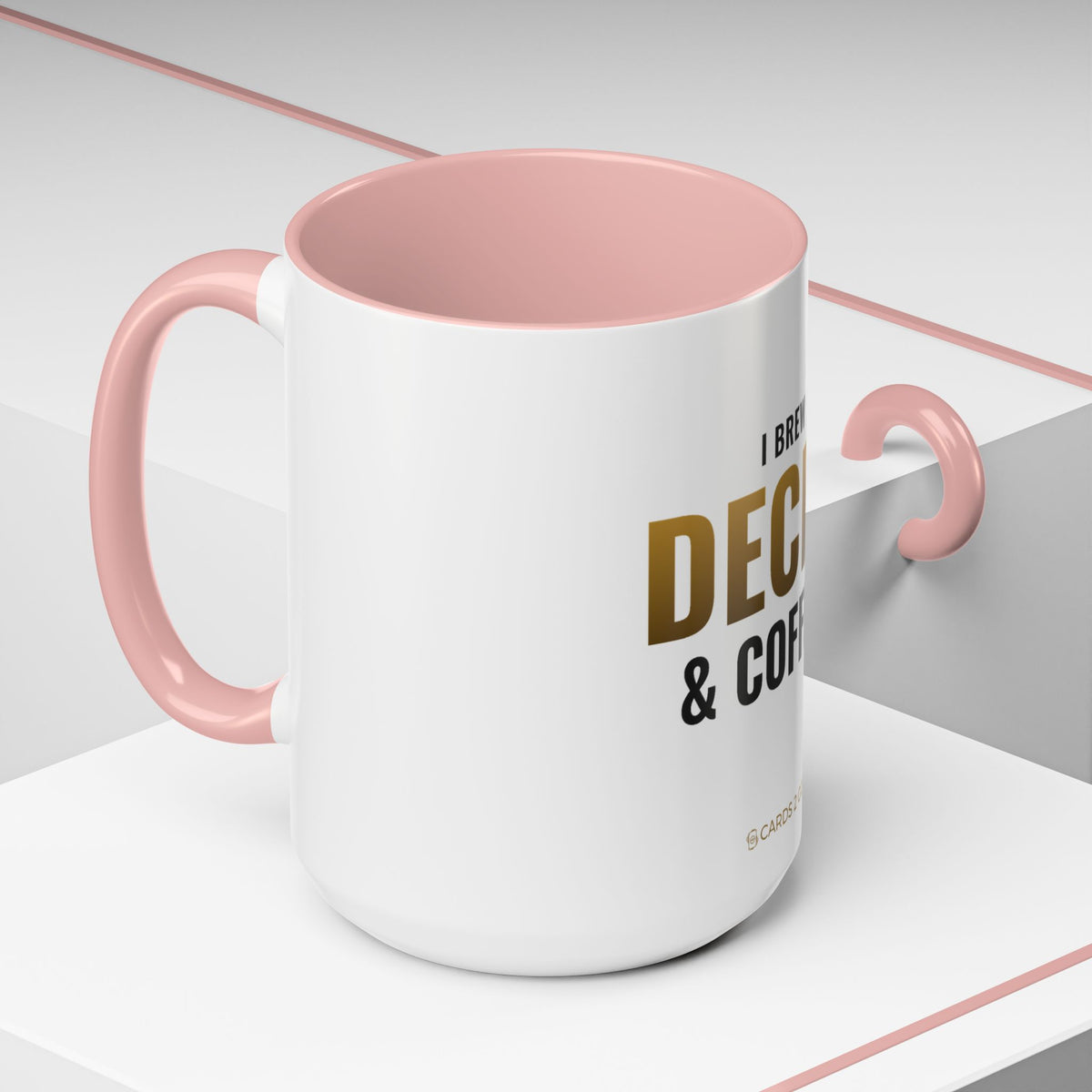 I Brew Decks & Coffee Mug