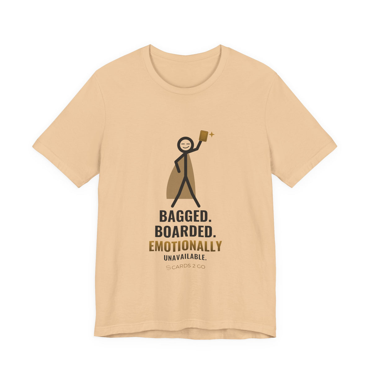Bagged, Boarded & Emotionally Unavailable Illustrated Tee