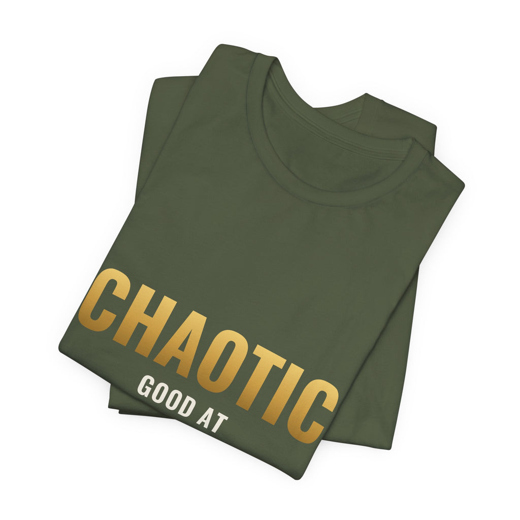 Chaotic Good At Being Broke Tee