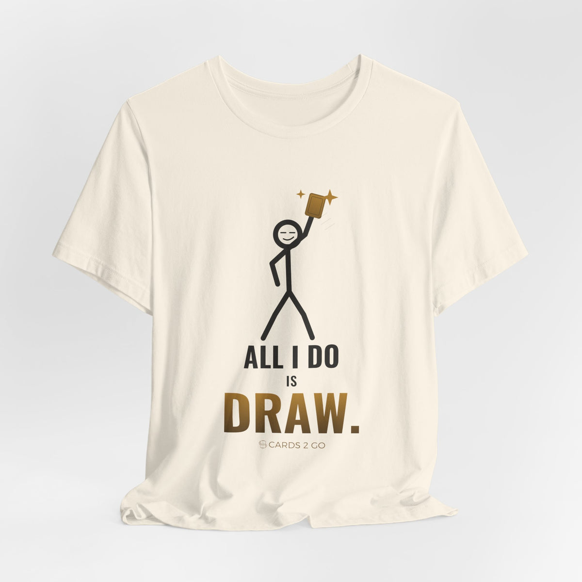 All I Do Is Draw Illustrated Tee