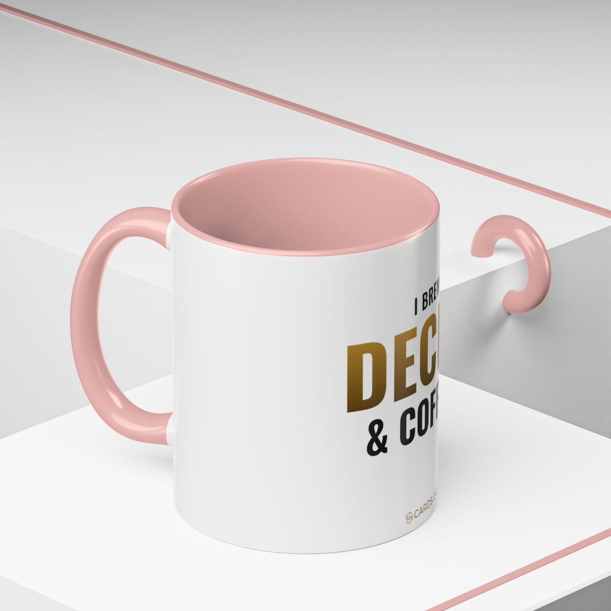 I Brew Decks & Coffee Mug