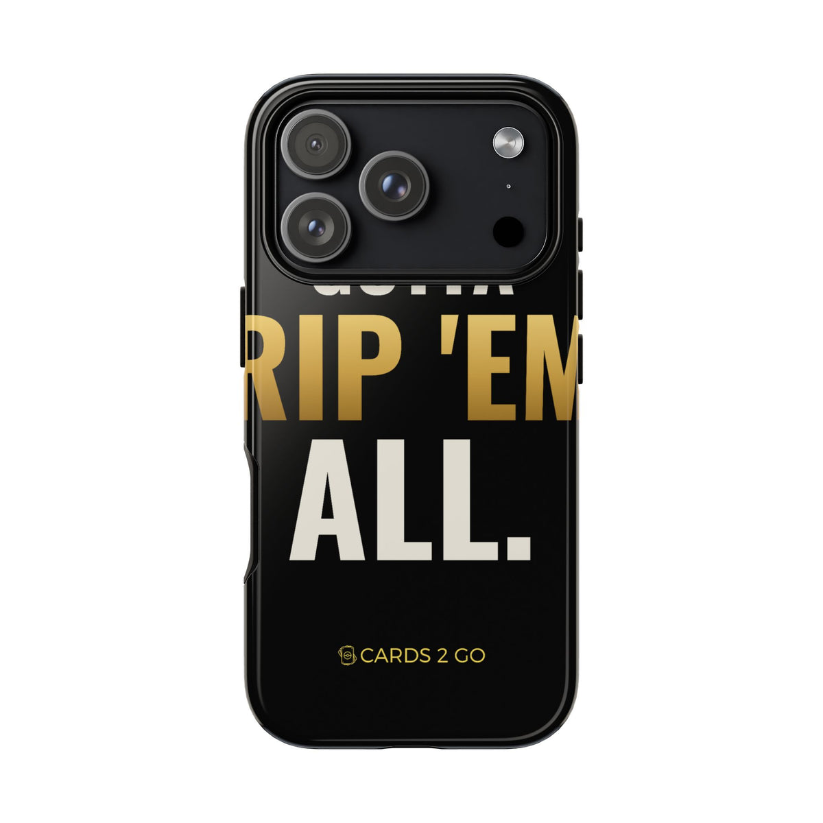 Gotta Rip 'Em All iPhone Case