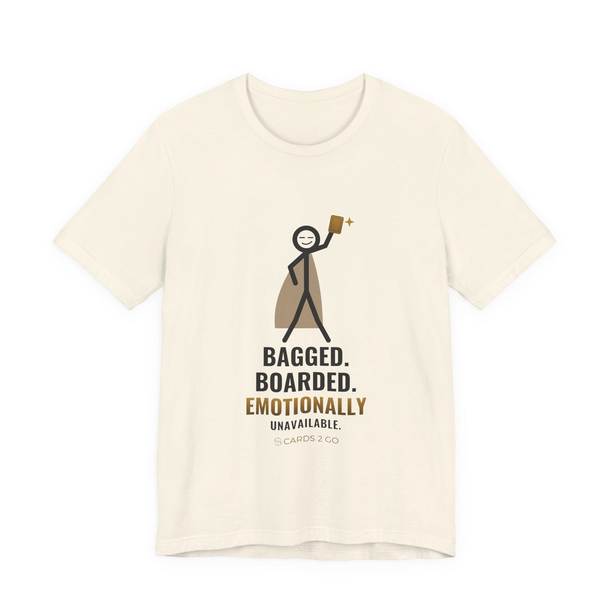 Bagged, Boarded & Emotionally Unavailable Illustrated Tee
