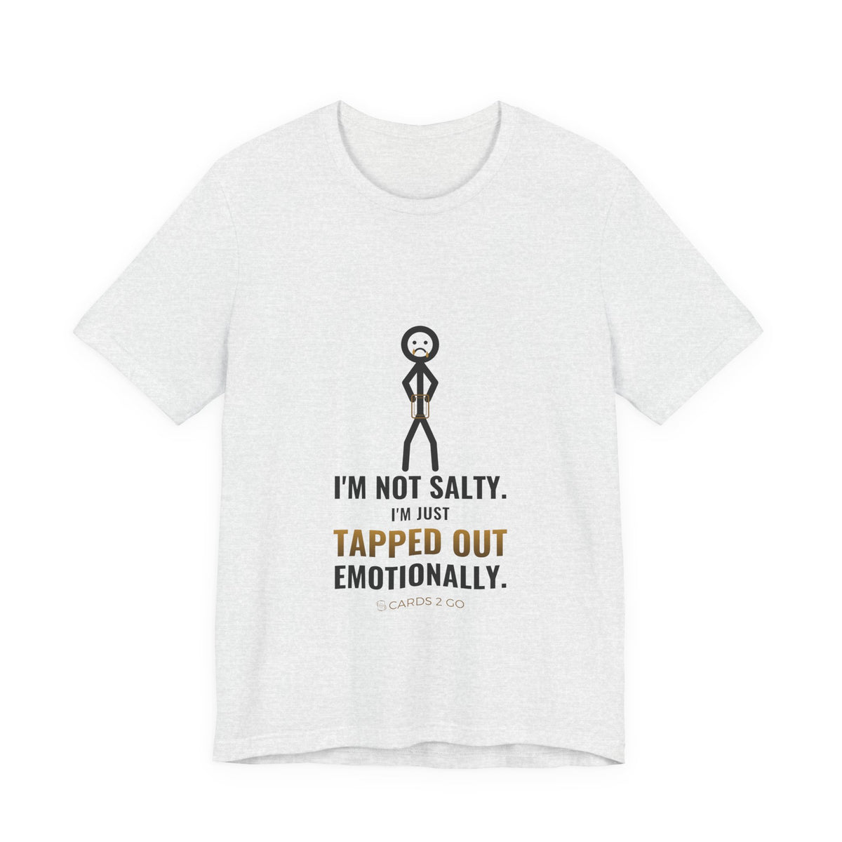 Tapped Out Emotionally Illustrated Tee