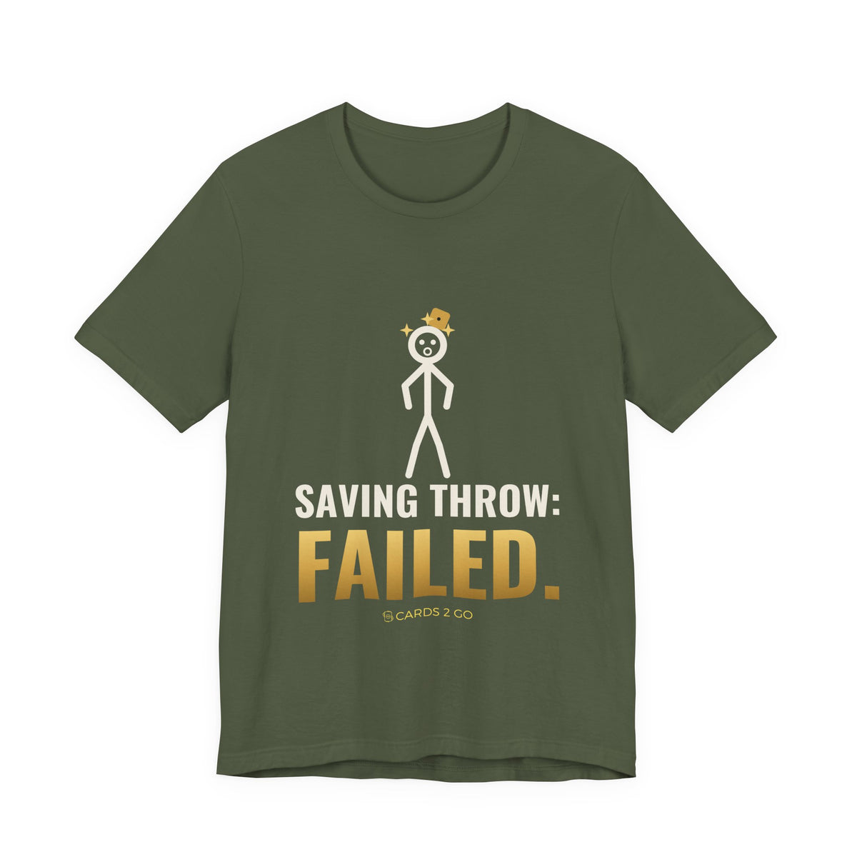 Saving Throw: Failed Illustrated Tee