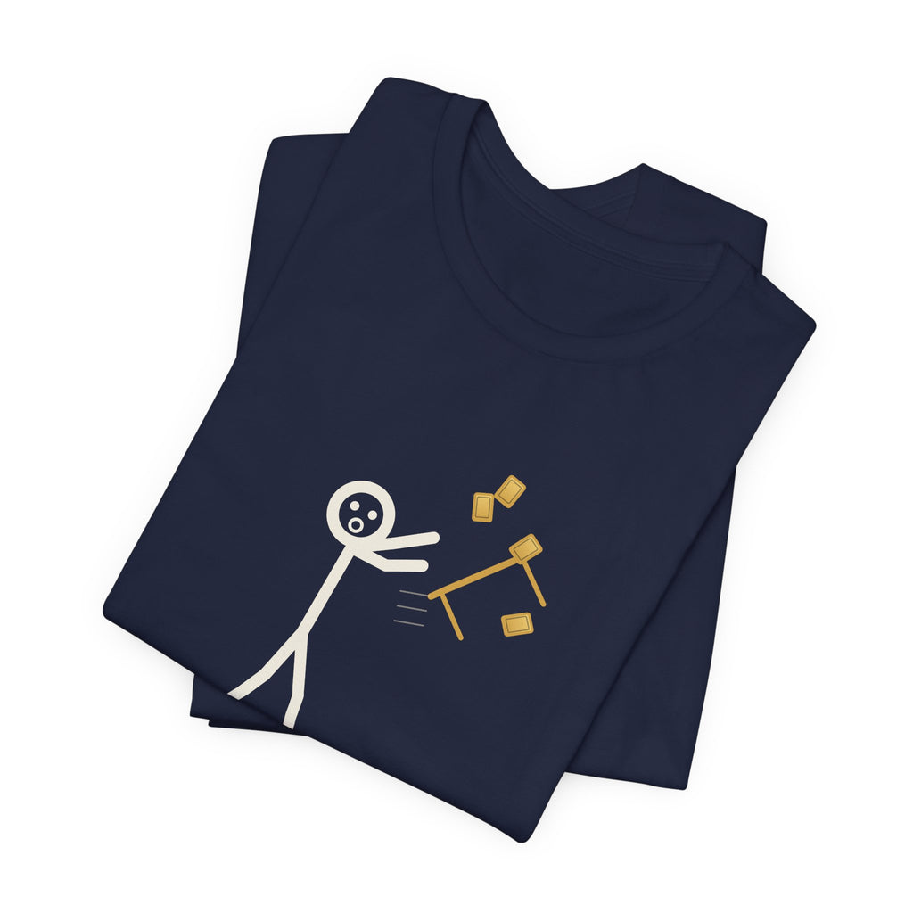 Heads I Win, Tails I Flip The Table Illustrated Tee
