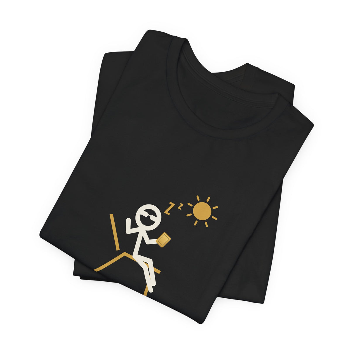 One Pull Away From Retirement Illustrated Tee