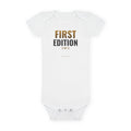 First Edition Baby Onesie – funny trading card baby onesie by Cards2Go