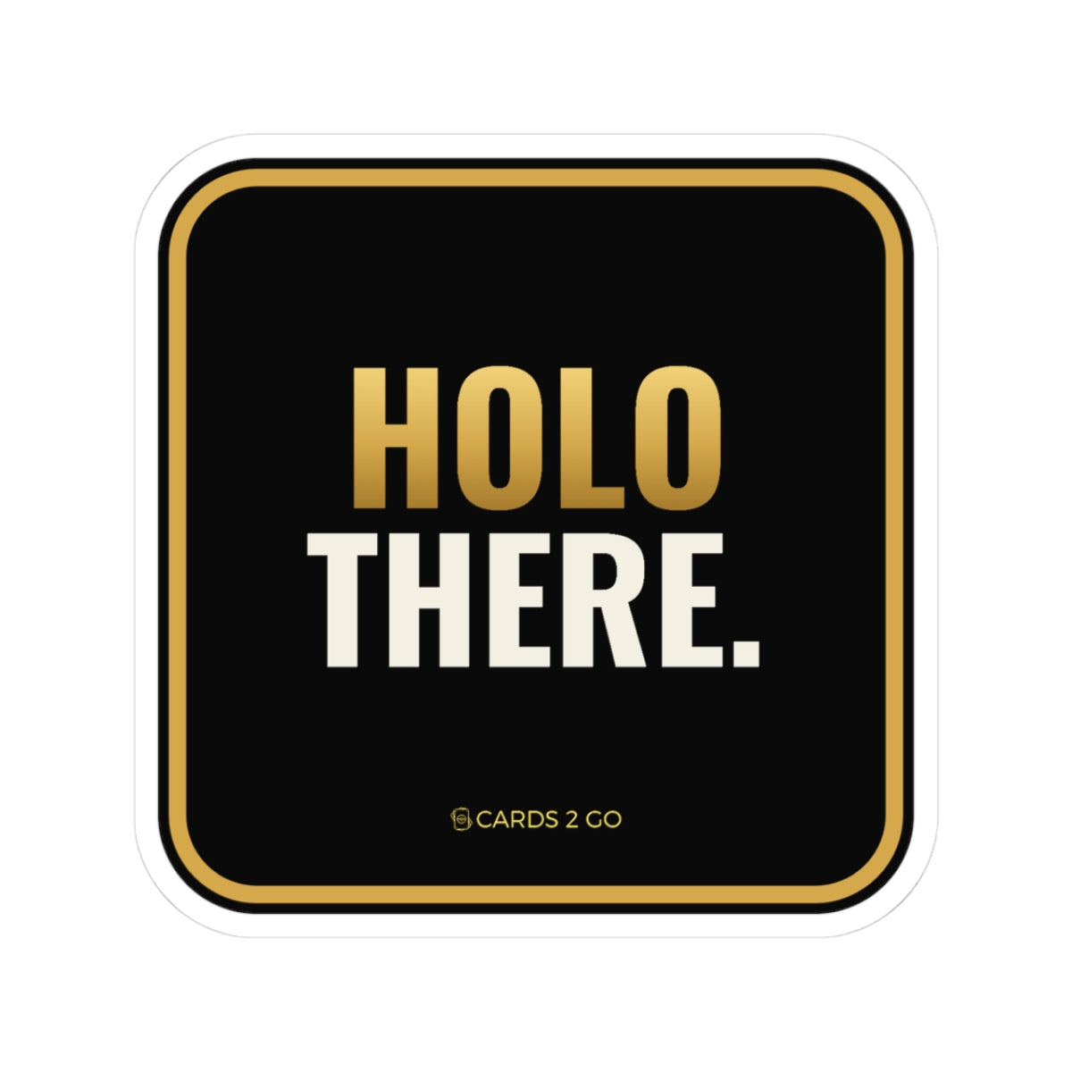 Holo There Sticker – funny Pokémon sticker by Cards2Go