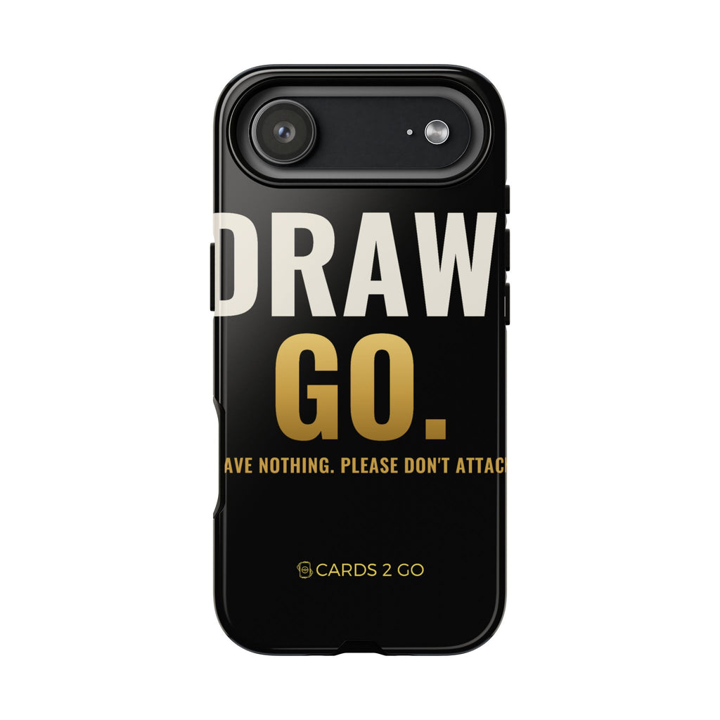 Draw. Go. iPhone Case