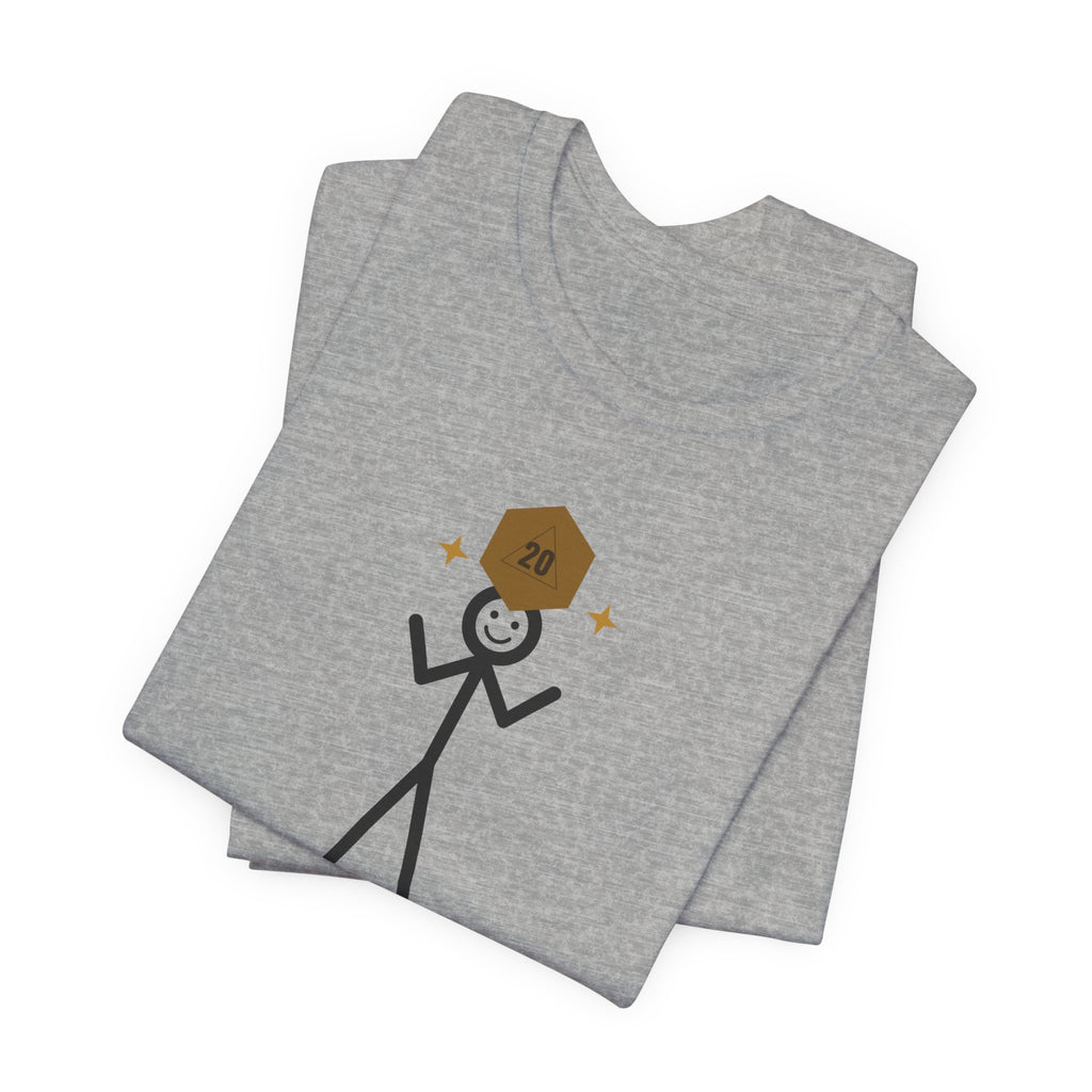 Nat 20 (In Real Life: Nat 1) Illustrated Tee