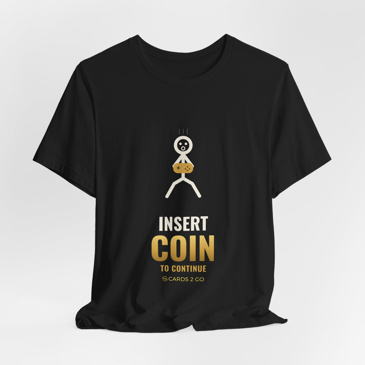 Insert Coin To Continue Illustrated Tee