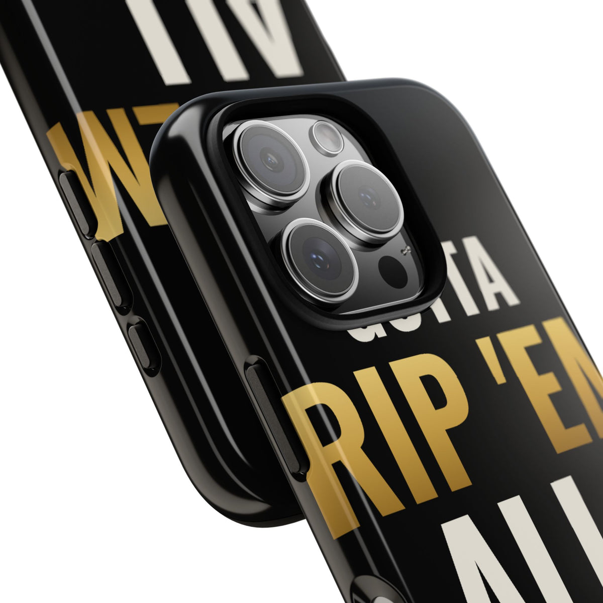 Gotta Rip 'Em All iPhone Case