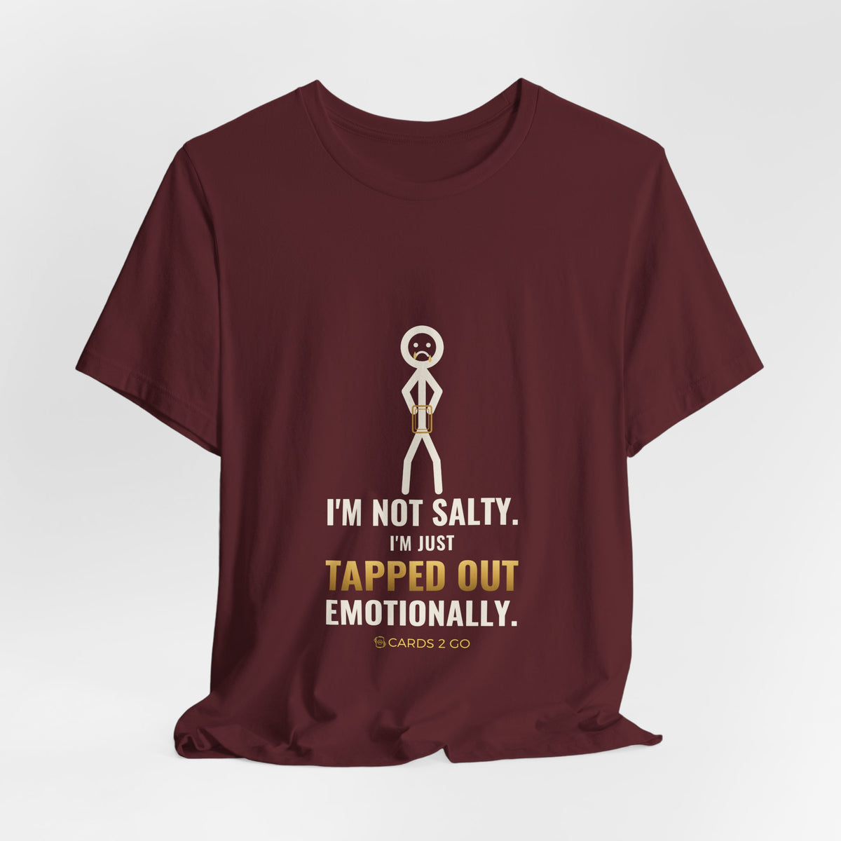 Tapped Out Emotionally Illustrated Tee