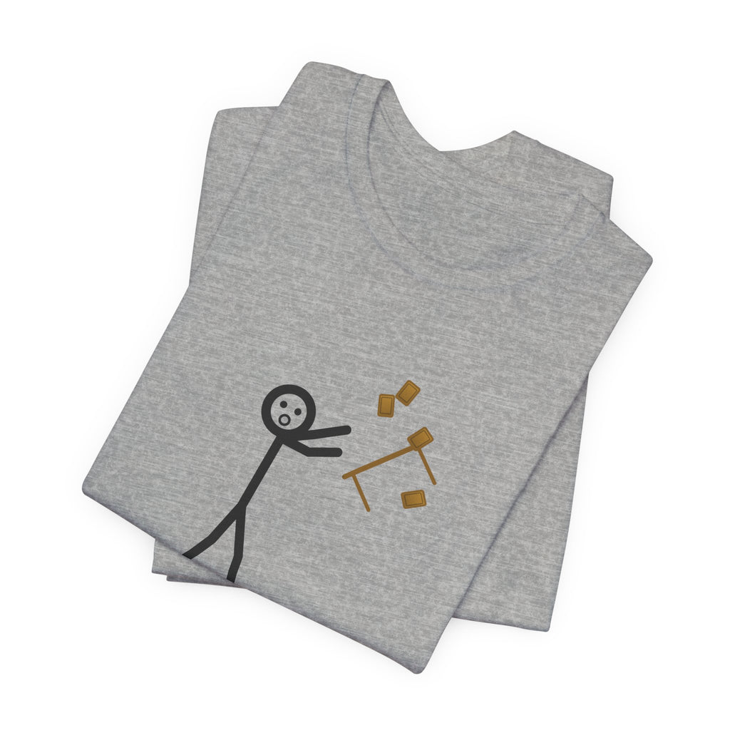 Heads I Win, Tails I Flip The Table Illustrated Tee