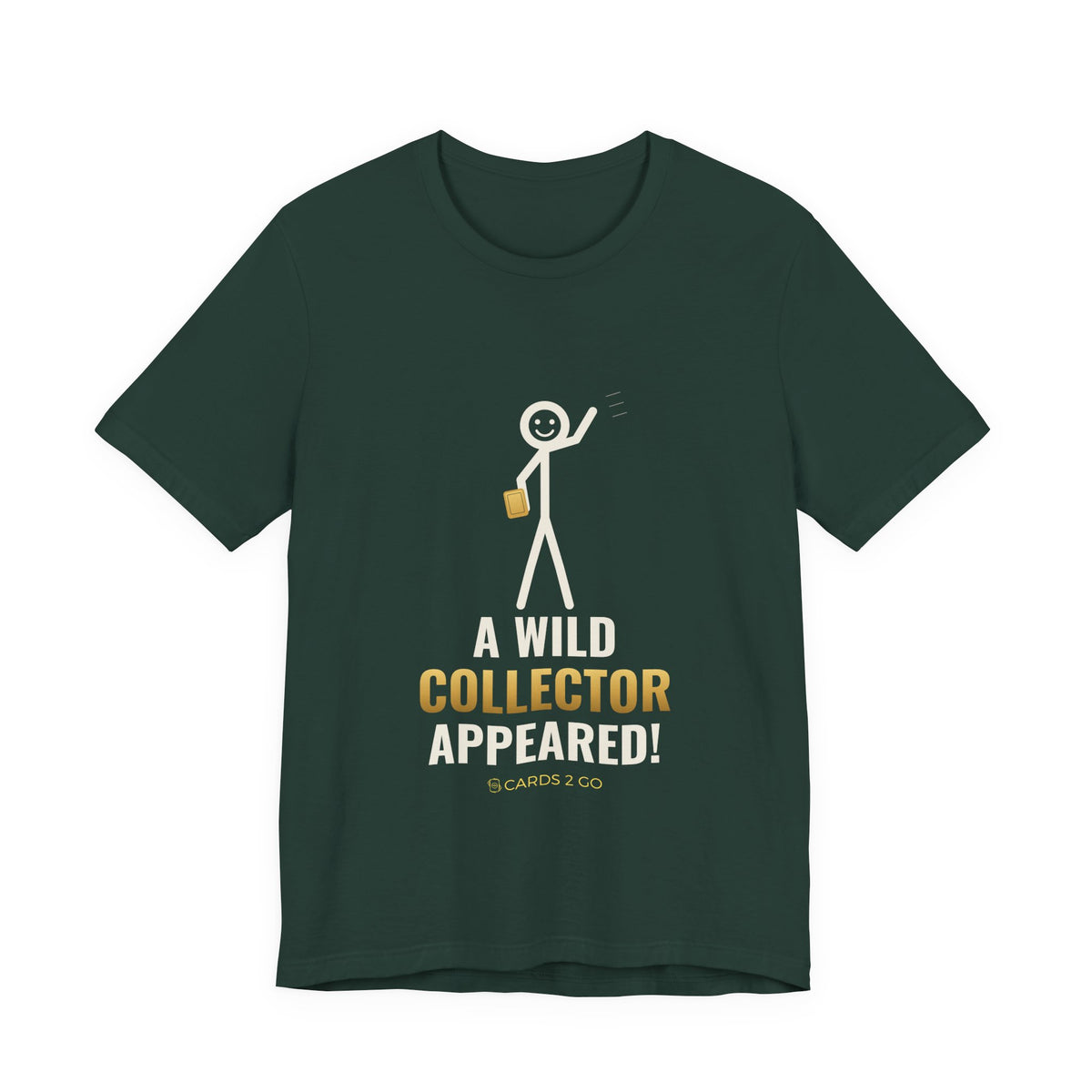 A Wild Collector Appeared Illustrated Tee