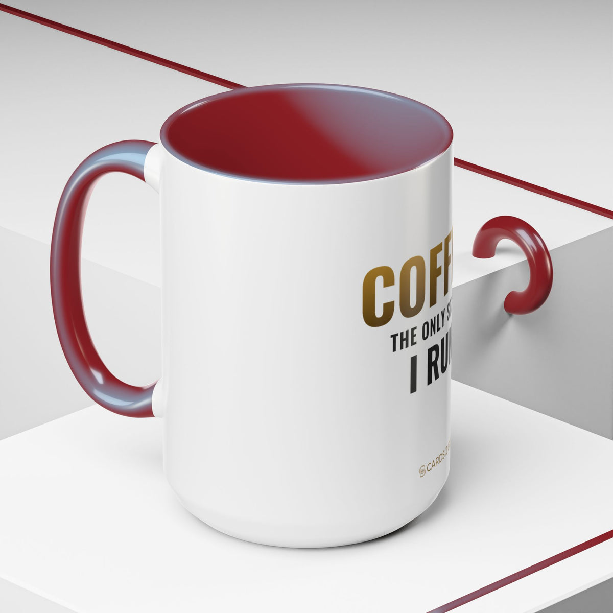 Coffee: The Only Staple I Run Mug