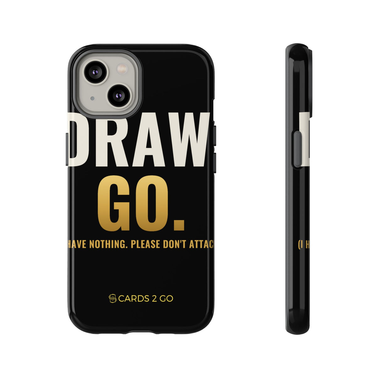 Draw. Go. iPhone Case