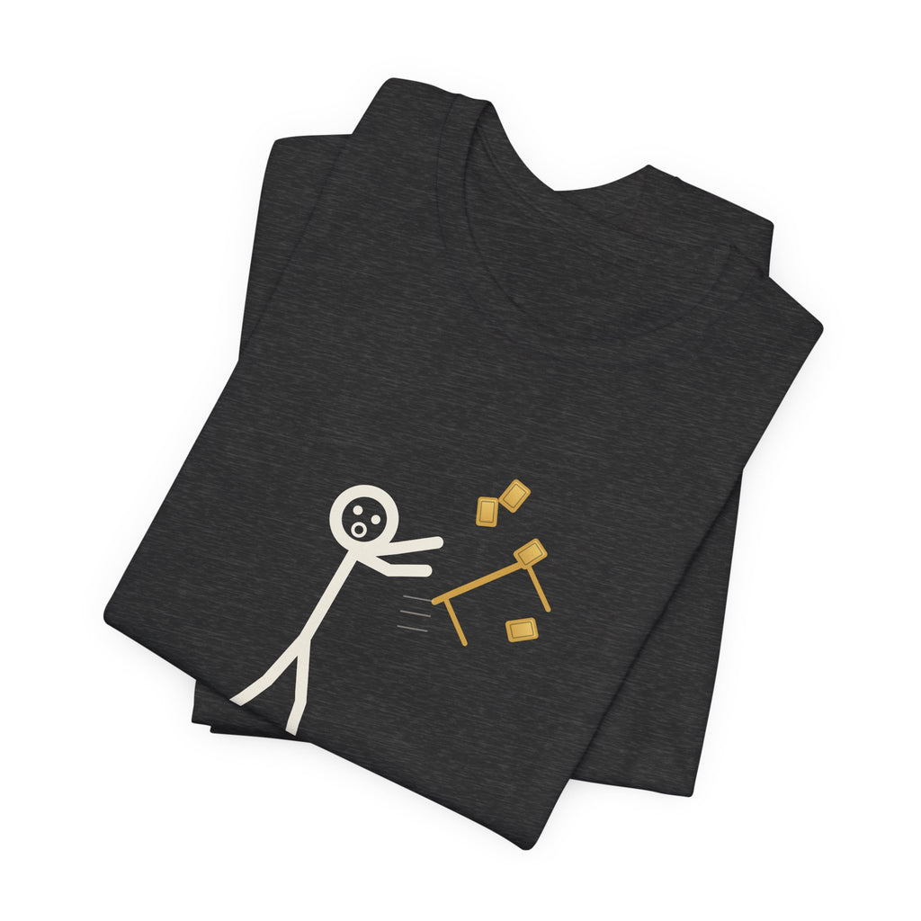 Heads I Win, Tails I Flip The Table Illustrated Tee
