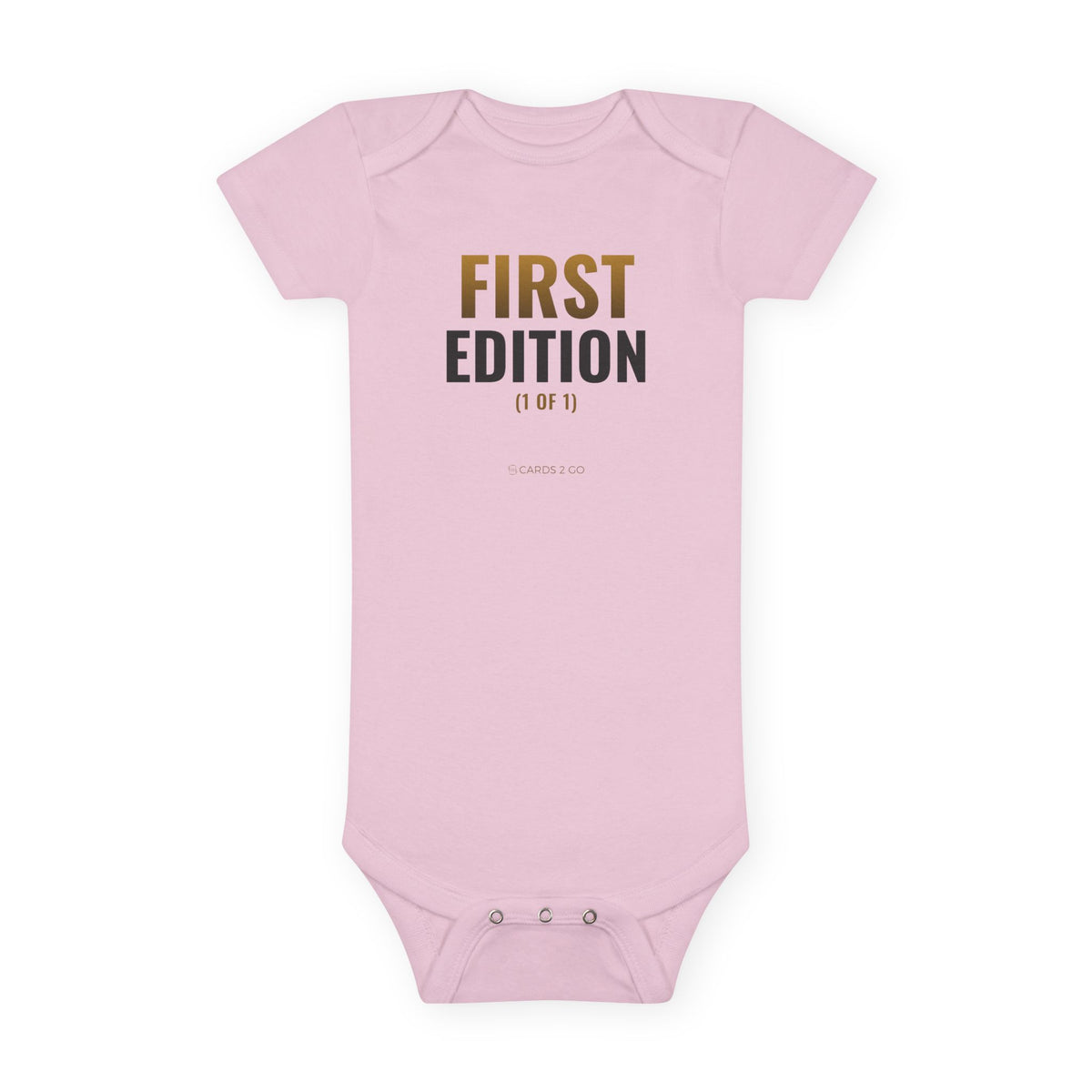 First Edition Baby Onesie