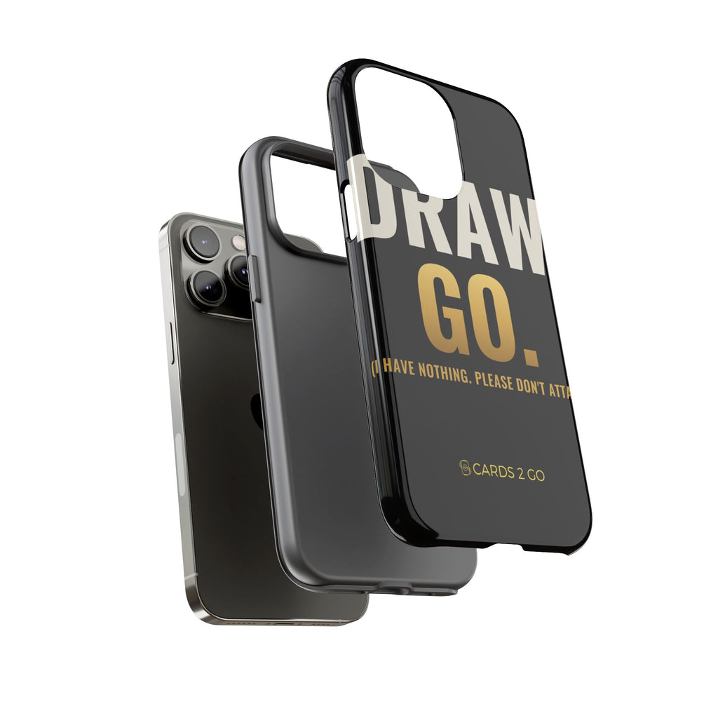 Draw. Go. iPhone Case