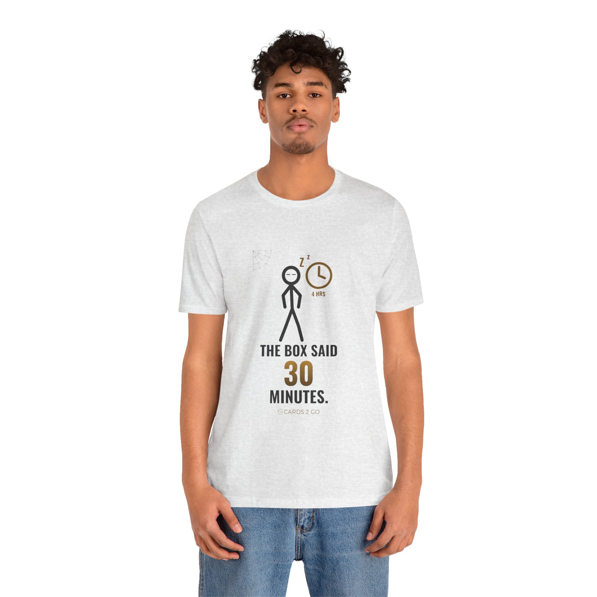 The Box Said 30 Minutes Illustrated Tee