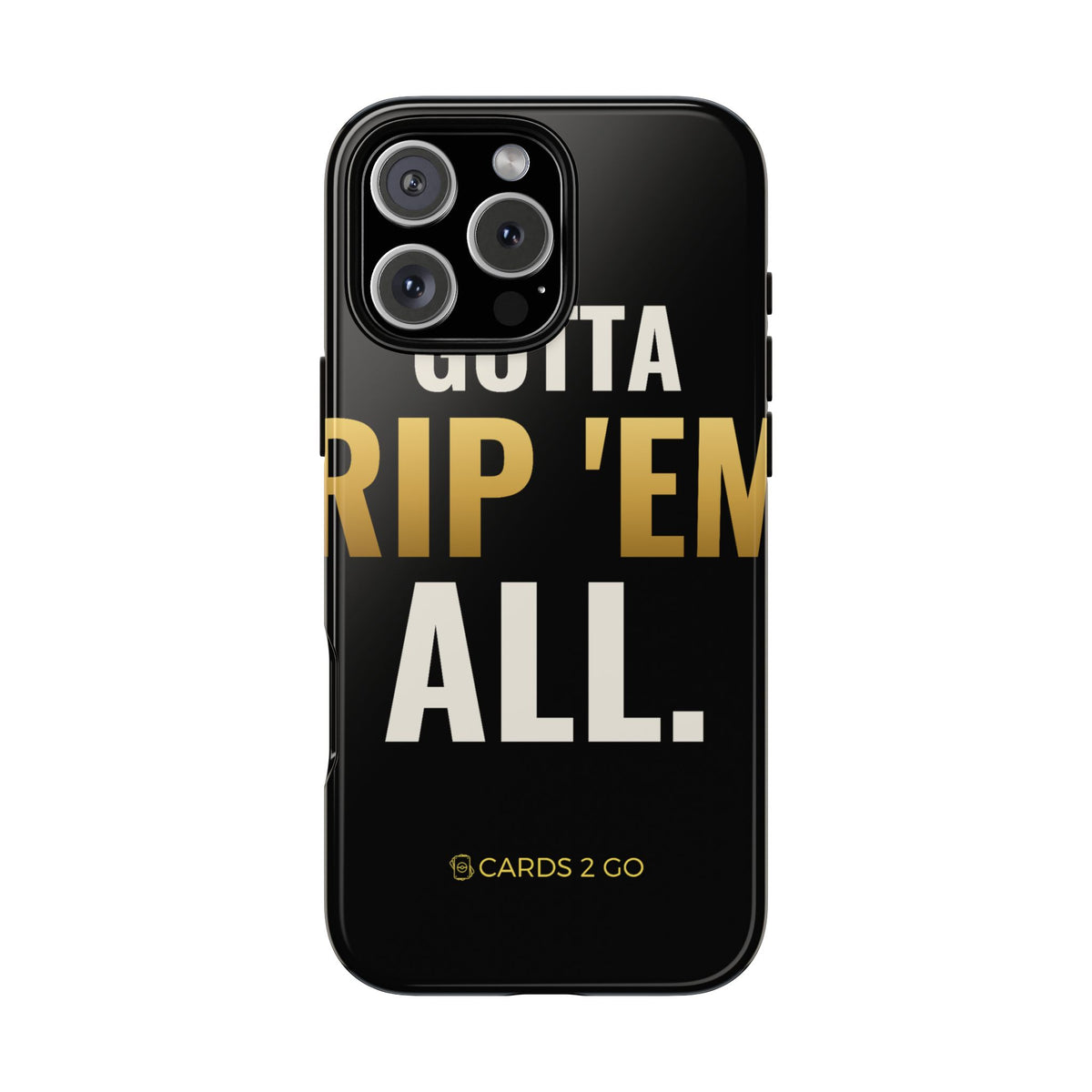 Gotta Rip 'Em All iPhone Case