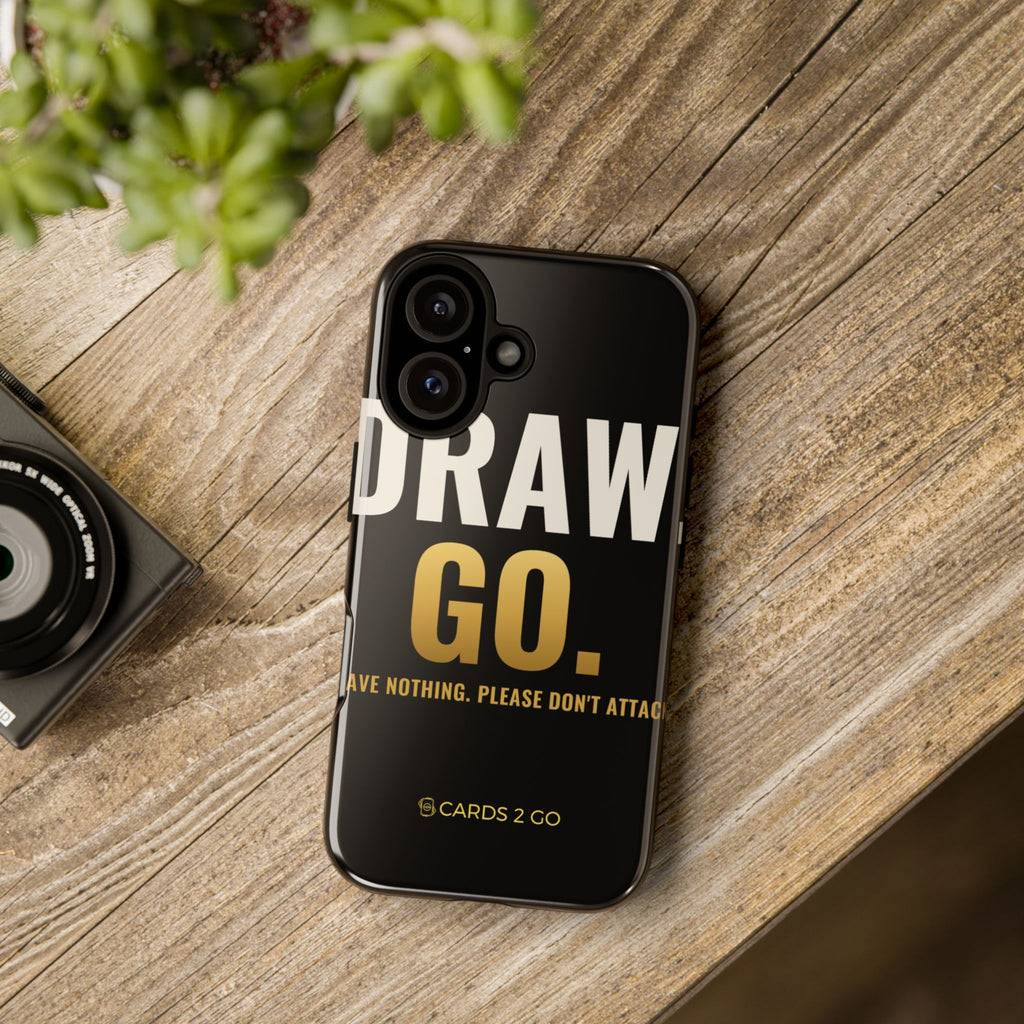 Draw. Go. iPhone Case
