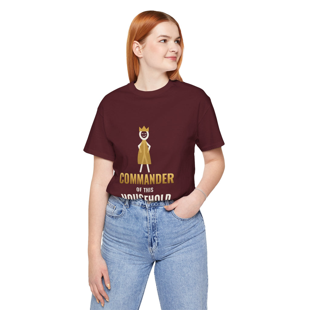 Commander Of This Household Illustrated Tee