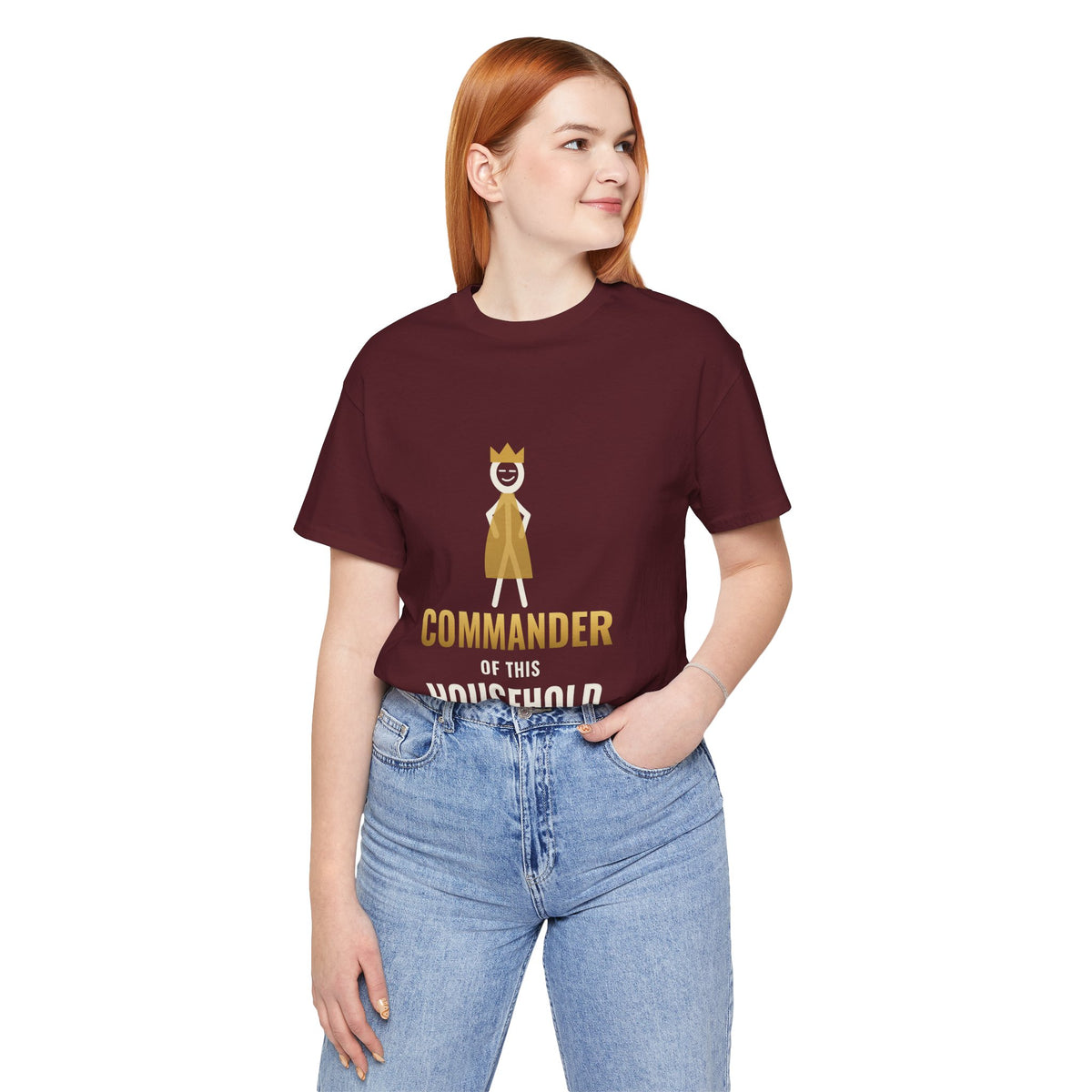 Commander Of This Household Illustrated Tee