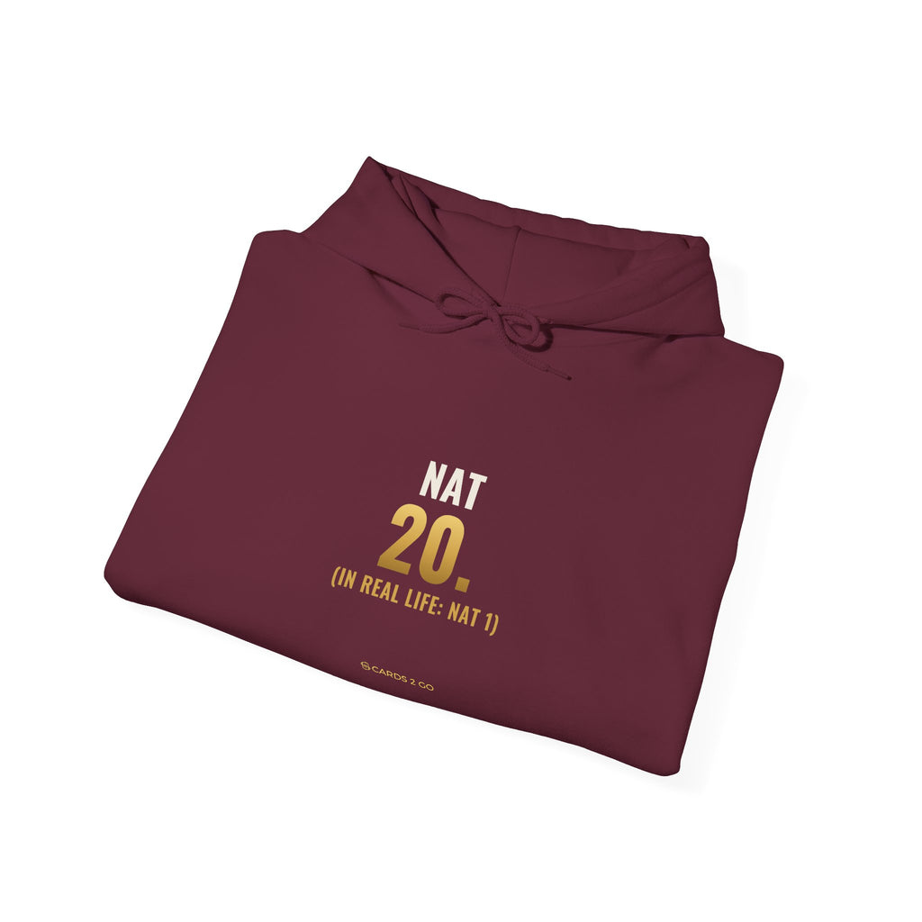 Nat 20 (In Real Life: Nat 1) Hoodie