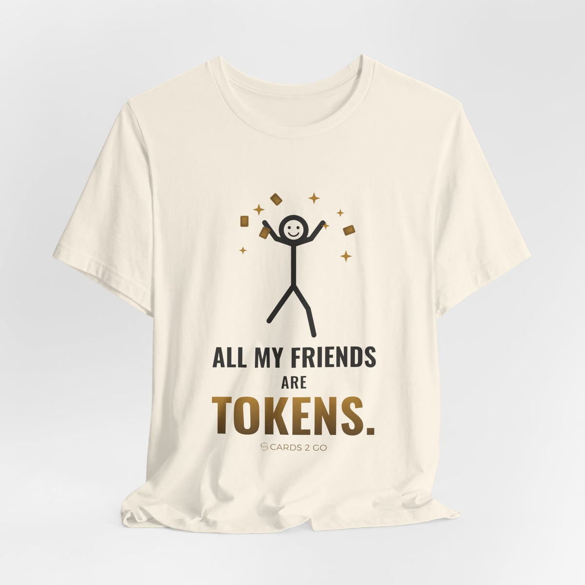All My Friends Are Tokens Illustrated Tee