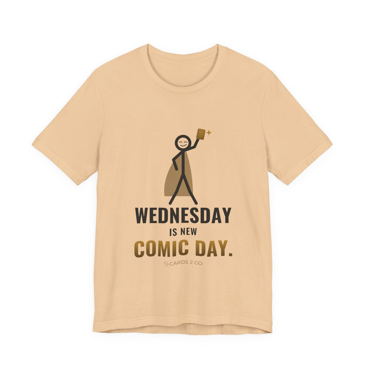 Wednesday Is New Comic Day Illustrated Tee