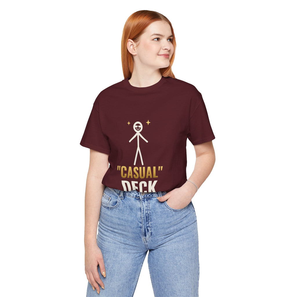 "Casual" Deck Illustrated Tee