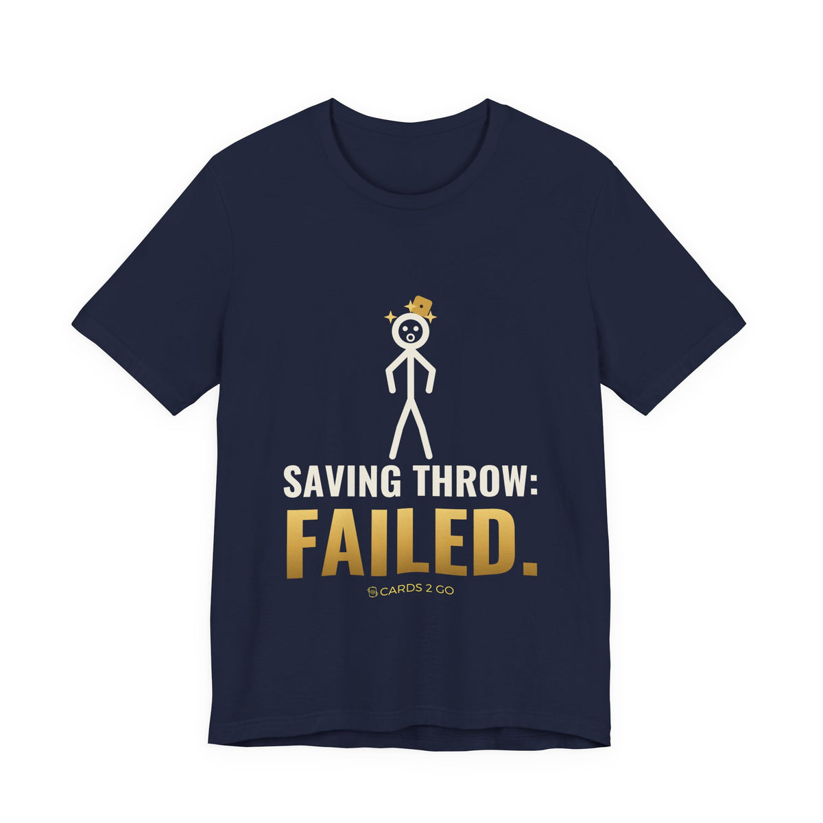 Saving Throw: Failed Illustrated Tee
