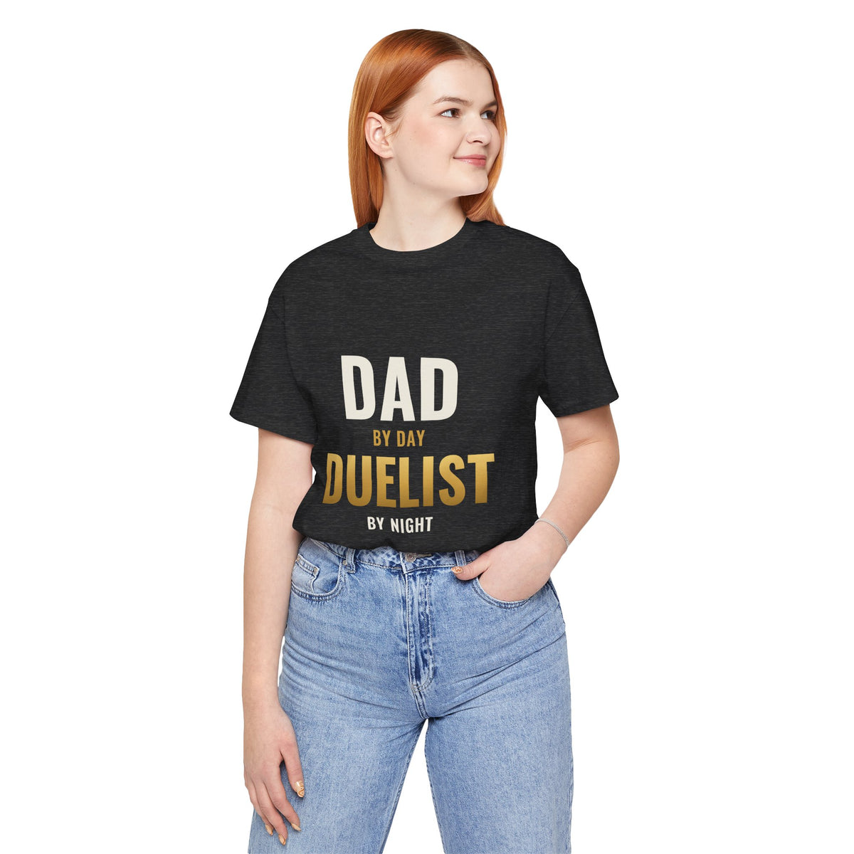 Dad By Day, Duelist By Night Tee