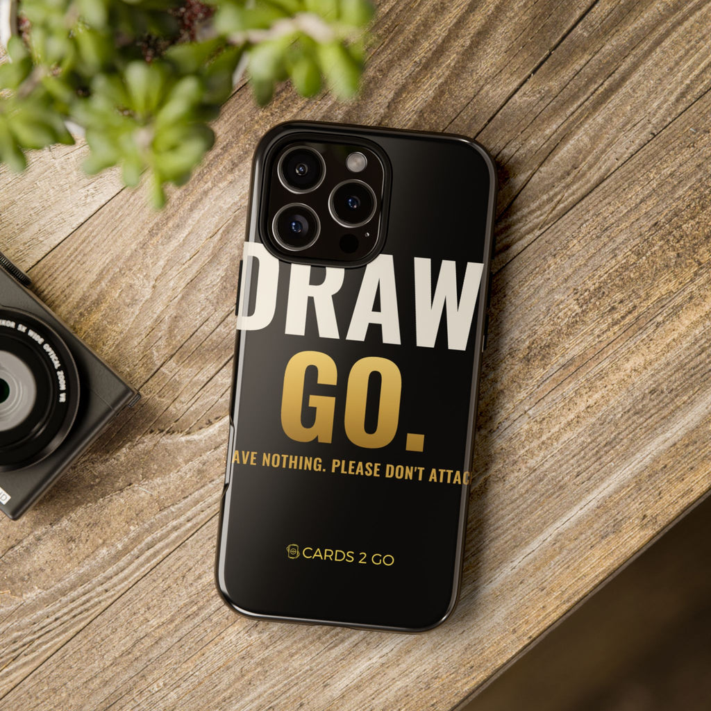 Draw. Go. iPhone Case