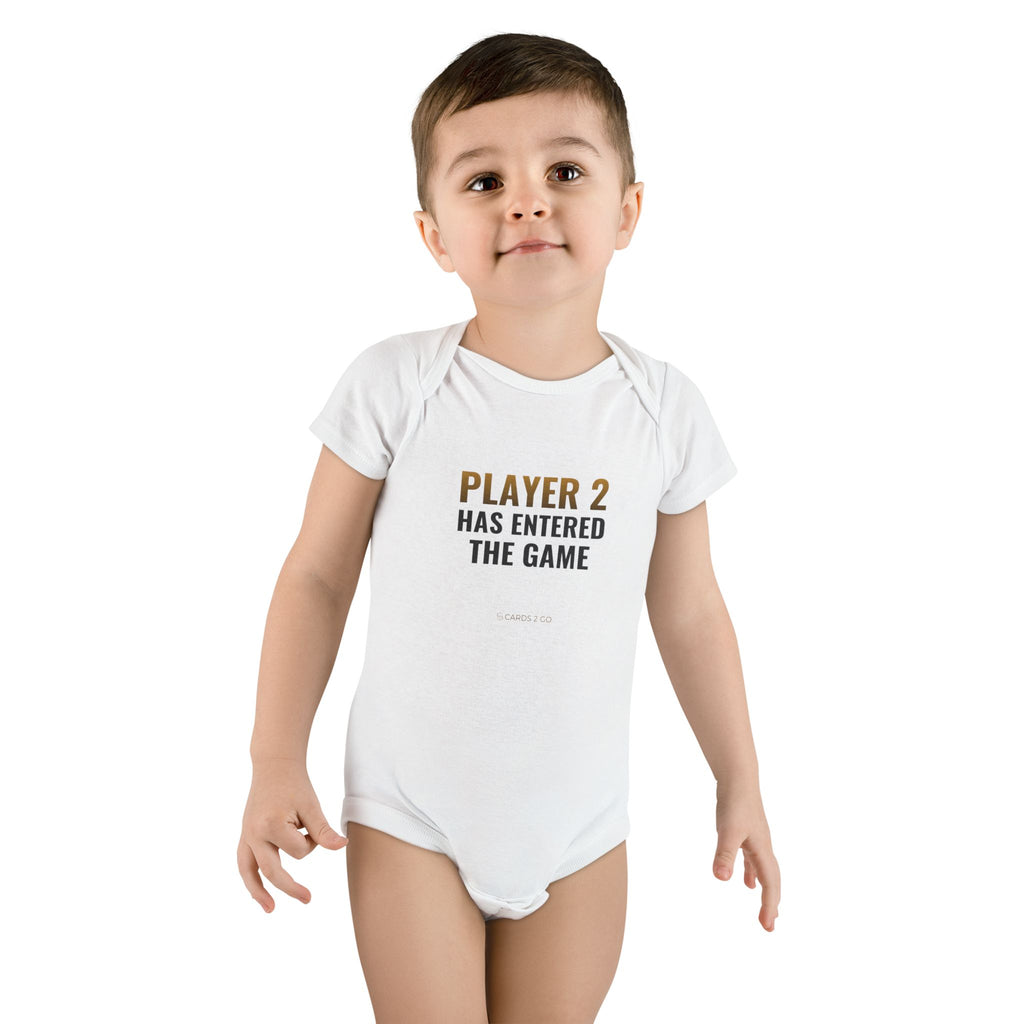 Player 2 Has Entered The Game Baby Onesie