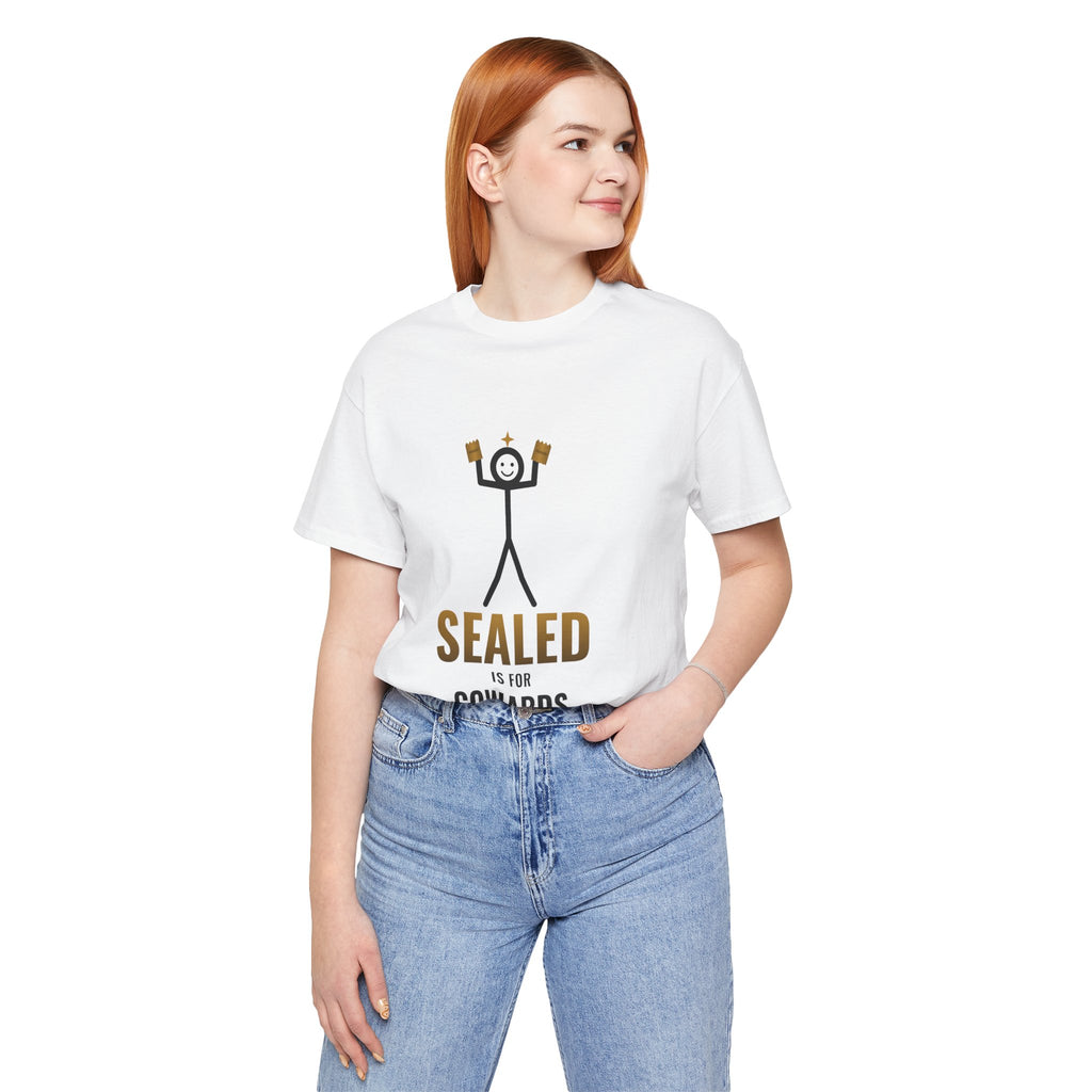 Sealed Is For Cowards Illustrated Tee