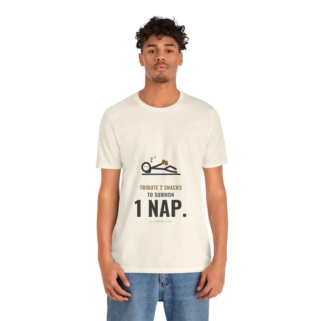 Tribute 2 Snacks To Summon 1 Nap Illustrated Tee