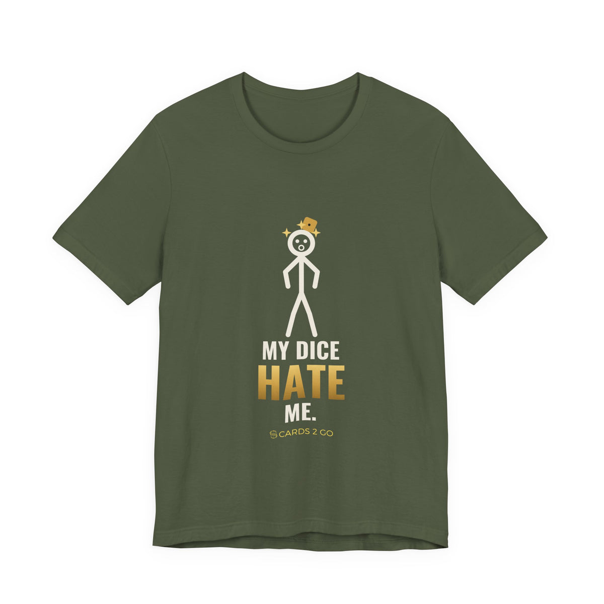 My Dice Hate Me Illustrated Tee