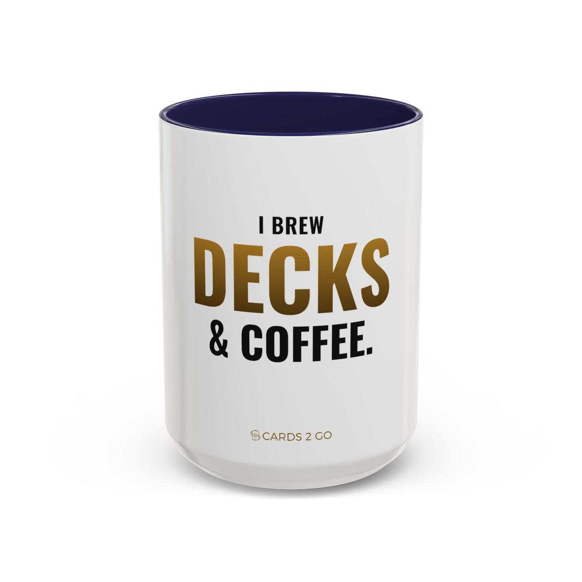 I Brew Decks & Coffee Mug